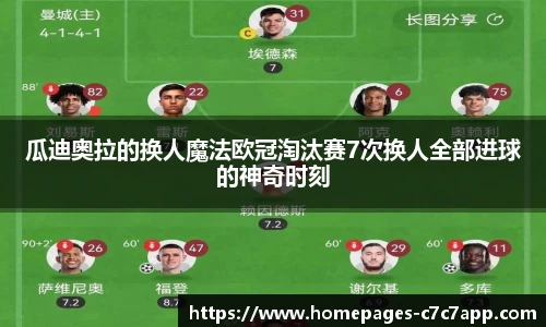瓜迪奥拉的换人魔法欧冠淘汰赛7次换人全部进球的神奇时刻
